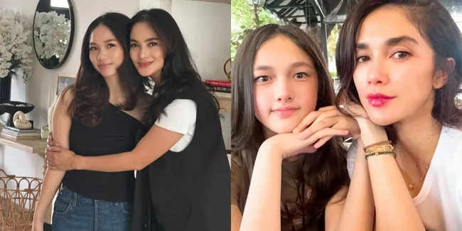 Potret Momen Para Artis dengan Anak Gadisnya, Seperti Kakak Adik