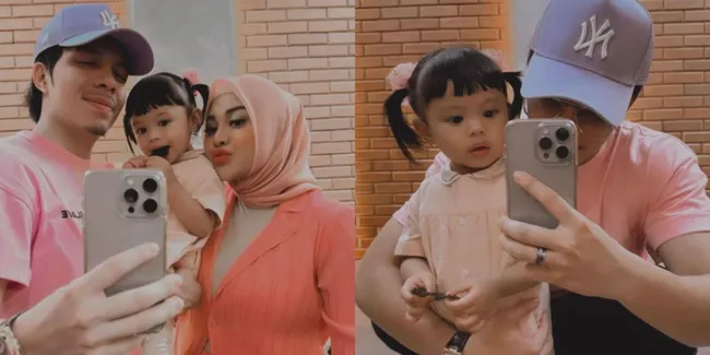 Potret Papata dan Mama Nur Bersama Ameena di Ulang Tahun Rayyanza Cipung, Baby Azura Belum Terlihat Ikut