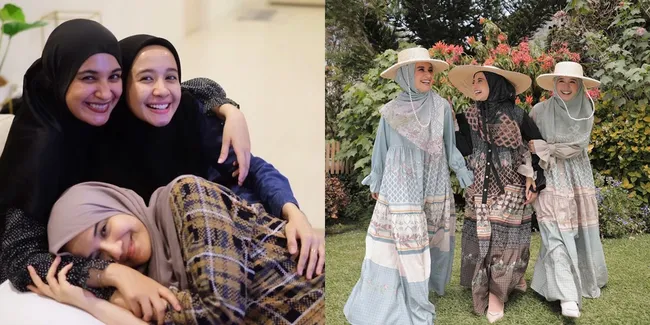 Potret Persahabatan Laudya Cynthia Bella yang Langgeng dengan Zaskia dan Shireen Sungkar, Ternyata Ini Rahasianya