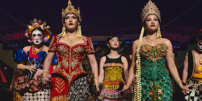 Potret Raisa dan Yura Yunita di Pagelaran Sabang Marauke, Jadi Srikandi dan Nyi Roro Kidul