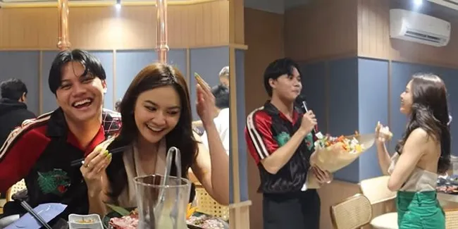 Sederet Momen Rizky Febian Nyatakan Cinta ke Mahalini Raharja, Bikin Baper - Langsung Dapat Wejangan dari Sule