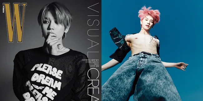 Potret TAEYONG NCT Tampil dalam Sampul Majalah Fashion W Korea, Bikin Fans Heboh!