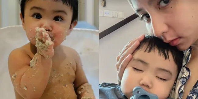 Potret Terbaru Baby Lio, Anak Joshua dan Clairine Clay yang Kini Sudah 9 Bulan