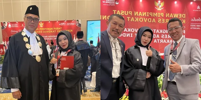 Princess Baby Sexyola Dilantik Jadi Advokat, Ngaku Tetap Lanjut Nyanyi