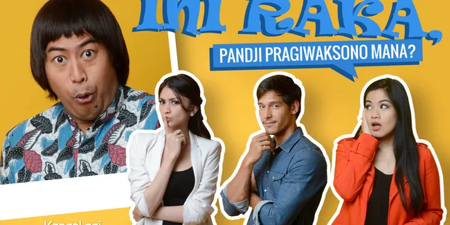 Promo INSYA ALLAH SAH, Pandji Pragiwaksono Lakukan Gimmick Unik