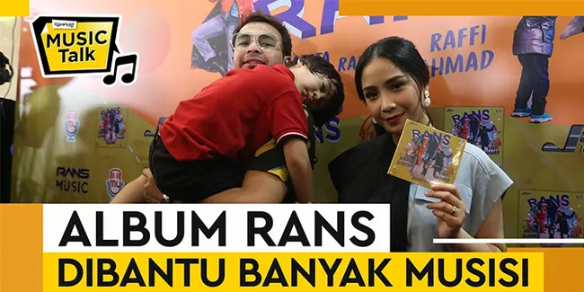 Raffi Ahmad Rilis Album Bareng Nagita Slavina & Rafathar