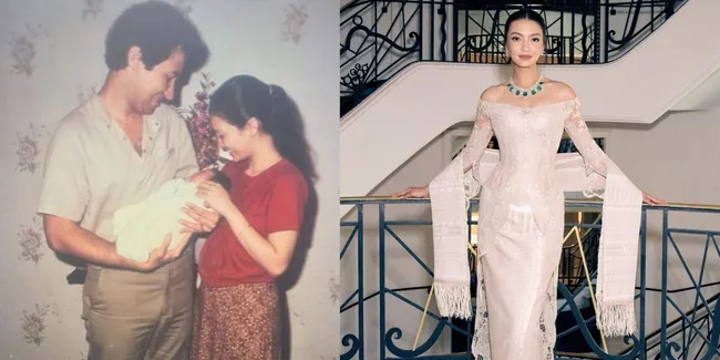 Raline Shah Unggah Foto Saat Bayi Untuk Rayakan Momen Ulang Tahunnya, Digendong Orang Tua Tersayang