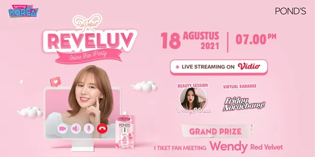 Rangkuman Keseruan 'Kapanlagi Korea X Pond's Reveluv Online Fan Party', Bahas Tren Kecantikan Korea - Karaoke Bareng
