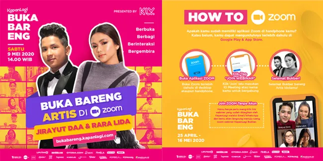 Rara LIDA dan Jirayut Bakal Ikut Meriahkan KapanLagi Buka Bareng Edisi Tiga 9 Mei Mendatang