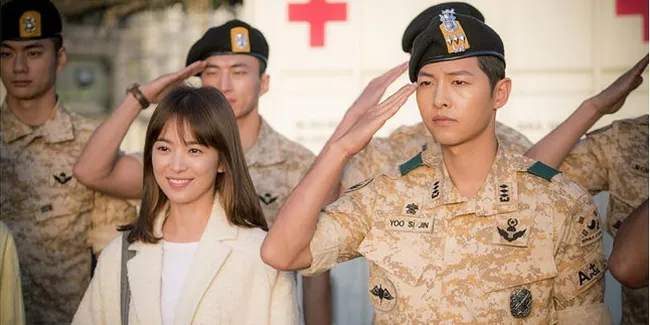 Rating Melesat, 'Descendants Of The Sun' Pecahkan Rekor Lagi