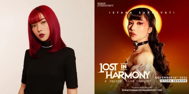 Rayakan Satu Dekade Berkarier, Isyana Sarasvati Gelar Konser Bertajuk 'Lost In Harmony' 16 November 2024