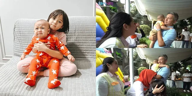 Reaksi Lucu Rayyanza Saat Lihat Gading Marten dan Langsung Minta Gendong, Netizen: Cipung Tau Aja Itu Calon Mertuanya Rafathar