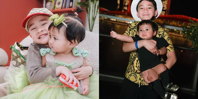 Rebutan Baby Lily, Rafathar Bercanda Sebut Rayyanza Anak Sus Rini