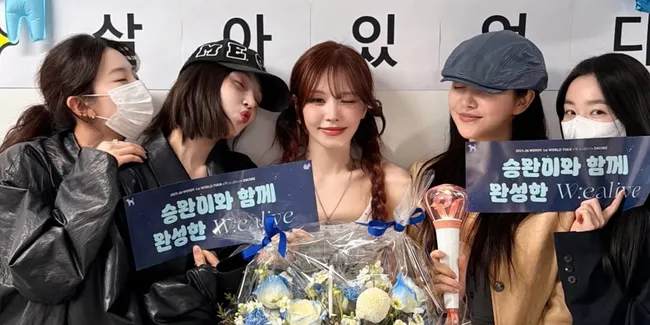 Red Velvet Reuni di Konser Wendy, Empat Member Hadir Semua - Fans Nantikan Comeback