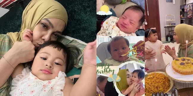 Rieta Amilia Ikut Rayakan Ulang Tahun Pertama Lily, Unggah Tumbuh Kembang Sang Cucu