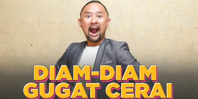 Ronal Surapradja Diam-Diam Gugat Cerai Istri, Sudah Jalani Dua Kali Sidang