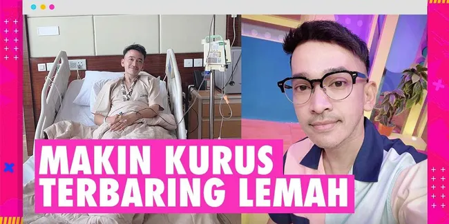 Ruben Onsu Dirawat di Rumah Sakit - Terbaring Lemah dengan Selang Transfusi Darah Terpasang