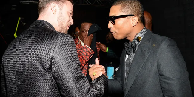 Saat Pharrell dan Justin Timberlake Bikin Lagu Bareng