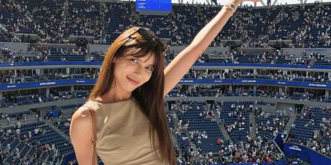 Sabrina Chairunnisa Nonton US Open 2026, Sempat Terkendala Erupsi Gunung Anak Krakatau