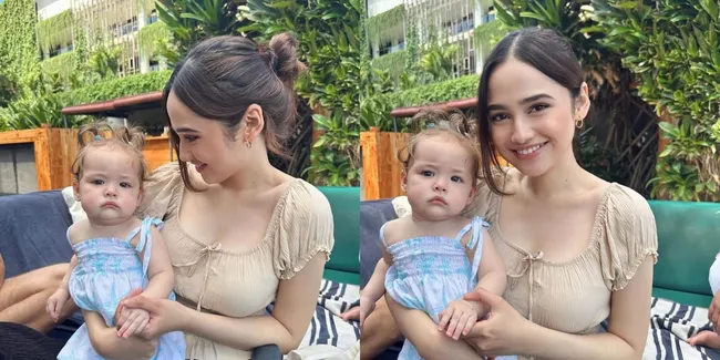 Sama-sama Cantik, Intip Potret Syifa Hadju Pangku Baby Kamari Anak Bule Jennifer Coppen yang Menggemaskan