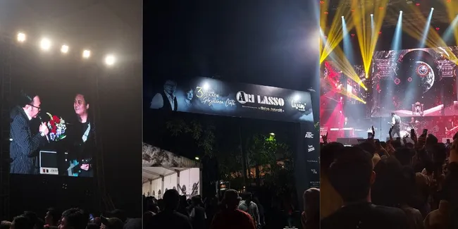Sangat Intimate, Keseruan Konser 3 Dekade Ari Lasso di Graha Cakrawala Malang 'Celebration of Live'