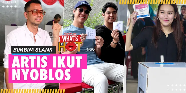 Sederet Artis Ikut Nyoblos, Raffi &#38; Gigi Naik Skuter - Kaka SLANK Cuek Bersendal Jepit