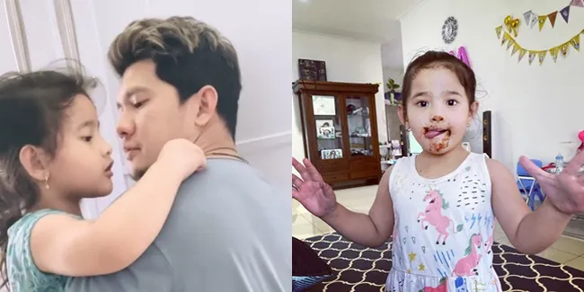 Sederet Tingkah Laku Aneska Anak Iko Uwais dan Audy Item yang Bikin Gemas, Cegat Sang Ayah di Depan Pintu Biar Nggak Pergi