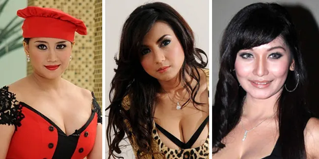 Selebriti Indonesia Ini Tampil Seksi Karena Push Up Dress