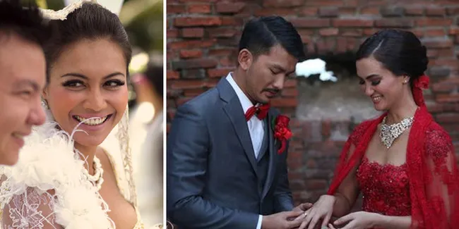 Selebriti Ini Pilih Menikah di Ruang Terbuka