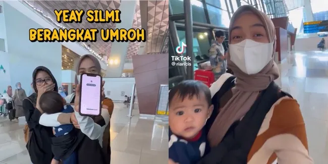 Serunya Ria Ricis Bagi THR Umroh Gratis ke Tour Guide Saat Liburan di Singapura