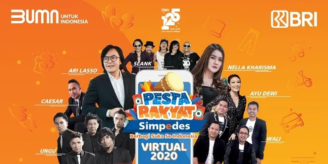 Siap-Siap! Sederet Musisi Top Tanah Air Bakal Guncang Panggung Pesta Rakyat Simpedes Episode 10