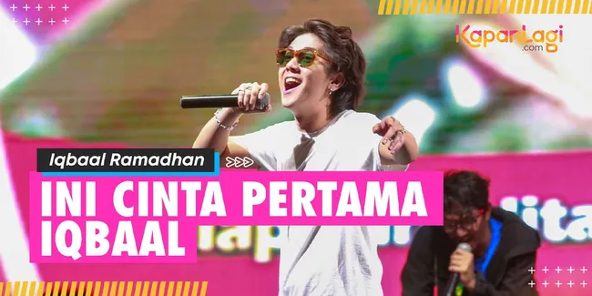 Siapa Cinta Pertama Iqbaal Ramadhan? Inisialnya F