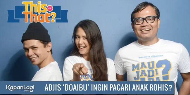 Simak Serunya Cast 'MAU JADI APA?' Bermain This or That di Kantor Kapanlagi.com