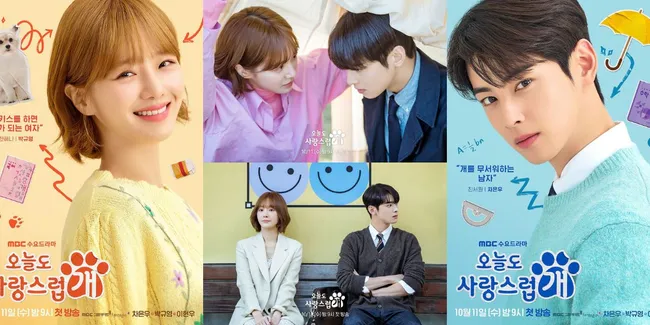 Sinopsis Drama 'A GOOD DAY TO BE A DOG', Cha Eunwoo Takut Anjing Tapi Jatuh Cinta Sama Siluman Anjing!