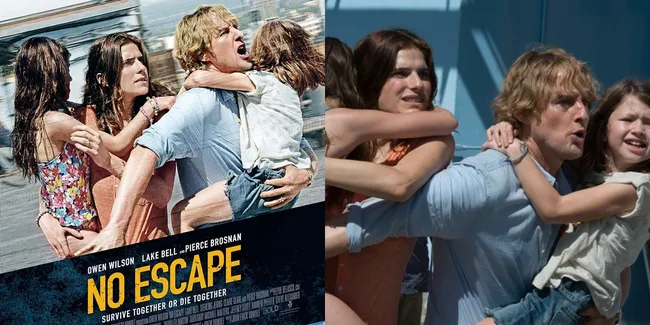 Sinopsis Film NO ESCAPE (2015), Kisah Keluarga Amerika yang Bertahan Hidup di Negara Penuh Konflik