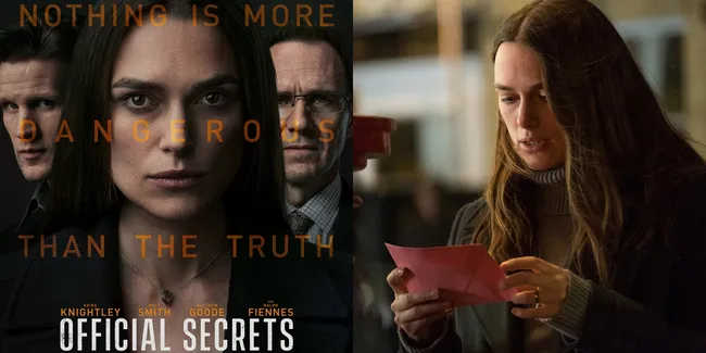 Sinopsis Film OFFICIAL SECRET (2019), Kisah Nyata Pegawai Intelijen Inggris dalam Mengungkap Rahasia Negara