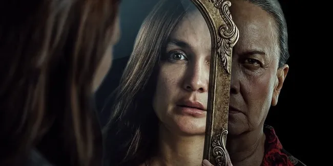 Sinopsis Film SUKMA Karya Baim Wong, Teror Cermin Kuno Mengintai Keluarga Luna Maya