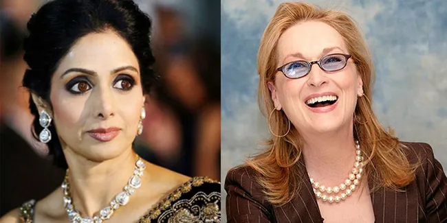 Sridevi Benarkan Ia Akan Adu Akting Dengan Meryl Streep