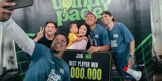 Standupindo Gelar Turnamen Padel Perdana: Praz Teguh, Oki Rengga hingga Kiky Saputri Jadi Juara