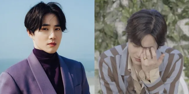 Suho EXO Menangis Tersedu Saat Siaran V LIVE, Ternyata Ini Alasannya