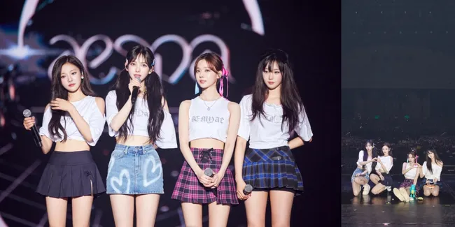 Sukses Abis! aespa Berhasil Gelar Konser Pertama Mereka di Indonesia