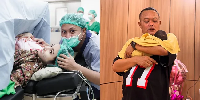 Sule Bahagia Gendong Anak Rizky Febian Untuk Pertama Kali, Sebut Cucunya Cantik Mirip Mahalini