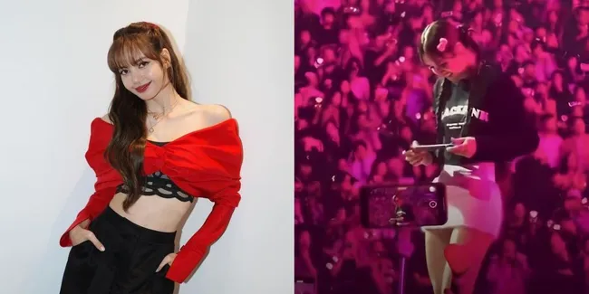 Super Gemas! Lisa BLACKPINK Main Game Nintendo Milik BLINK Saat Konser di Australia, Interaksinya dengan Fans Bikin Heboh Nih!