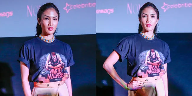 Syuting Film Horor, Aulia Sarah Lemas Lihat Aktor Pemeran Hantu Kesurupan Pakai Kostum Seram