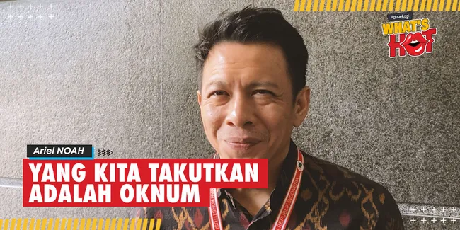 Tak Diizinkan Masuk Ruang Sidang MK, Ariel NOAH Mengaku Terlambat Bangun Pagi