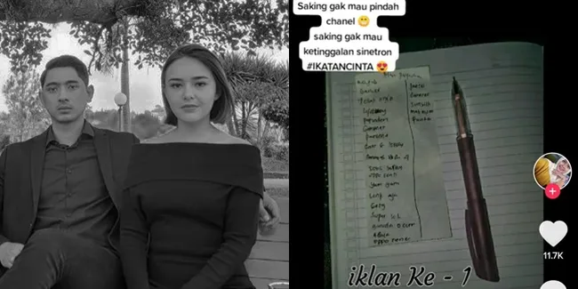Tak Mau Kelewatan, Ibu Ini Niat Banget Catat Semua Iklan Sinetron 'IKATAN CINTA'