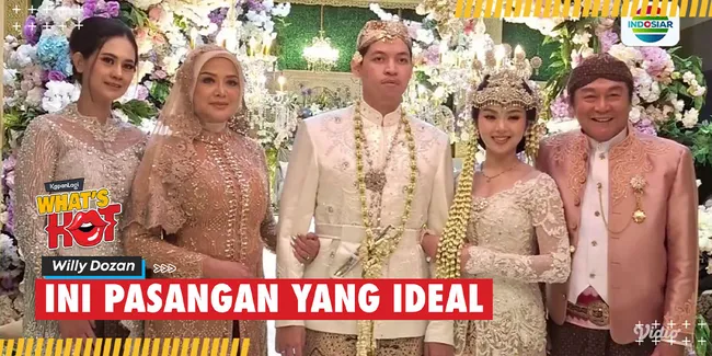Tampak Kompak dan Serasi, Willy Dozan dan Betharia Sonata Nikahkan Putrinya