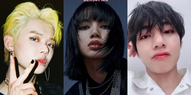 Pakai Lip Ring, Deretan Idol K-Pop Ini Tampil Badass dan Bikin Fans Oleng
