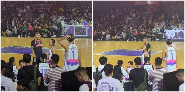 Tanding Basket Bareng Gisel, Gading Marten Diberi Kejutan Oleh Raffi Ahmad
