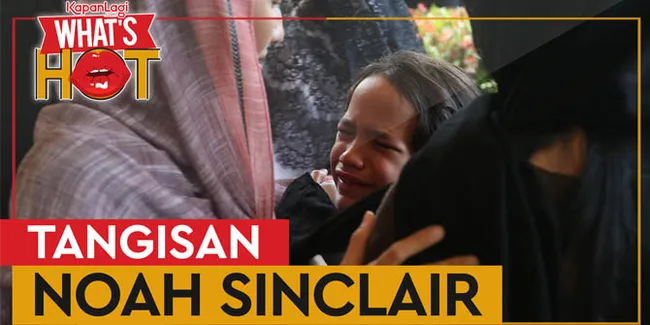 Tangisan Noah Sinclair Pecah di Atas Makam Ashraf